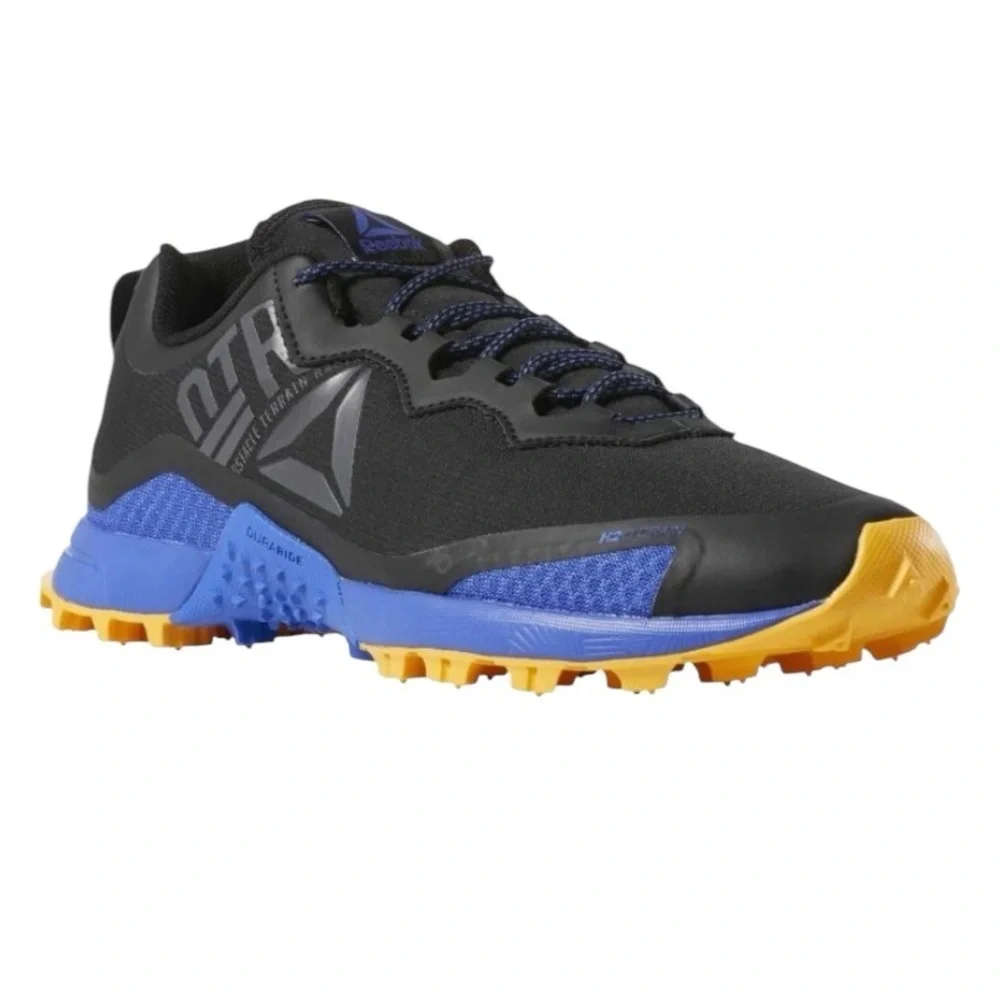 REEBOK - SIZE‎ 9.5 - MEN’s ALL TERRAIN CRAZE TRAIL RUNNING SHOE - EUC - S2